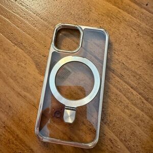 Clear Phone Case with Ring Stand